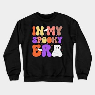 Cute In My Spooky Era Groovy Ghost Crewneck Sweatshirt